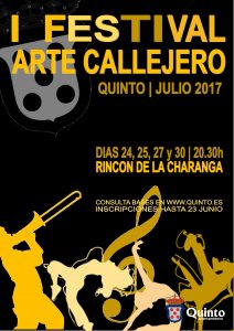 CartelIFestivalArteCallejero2017Quinto