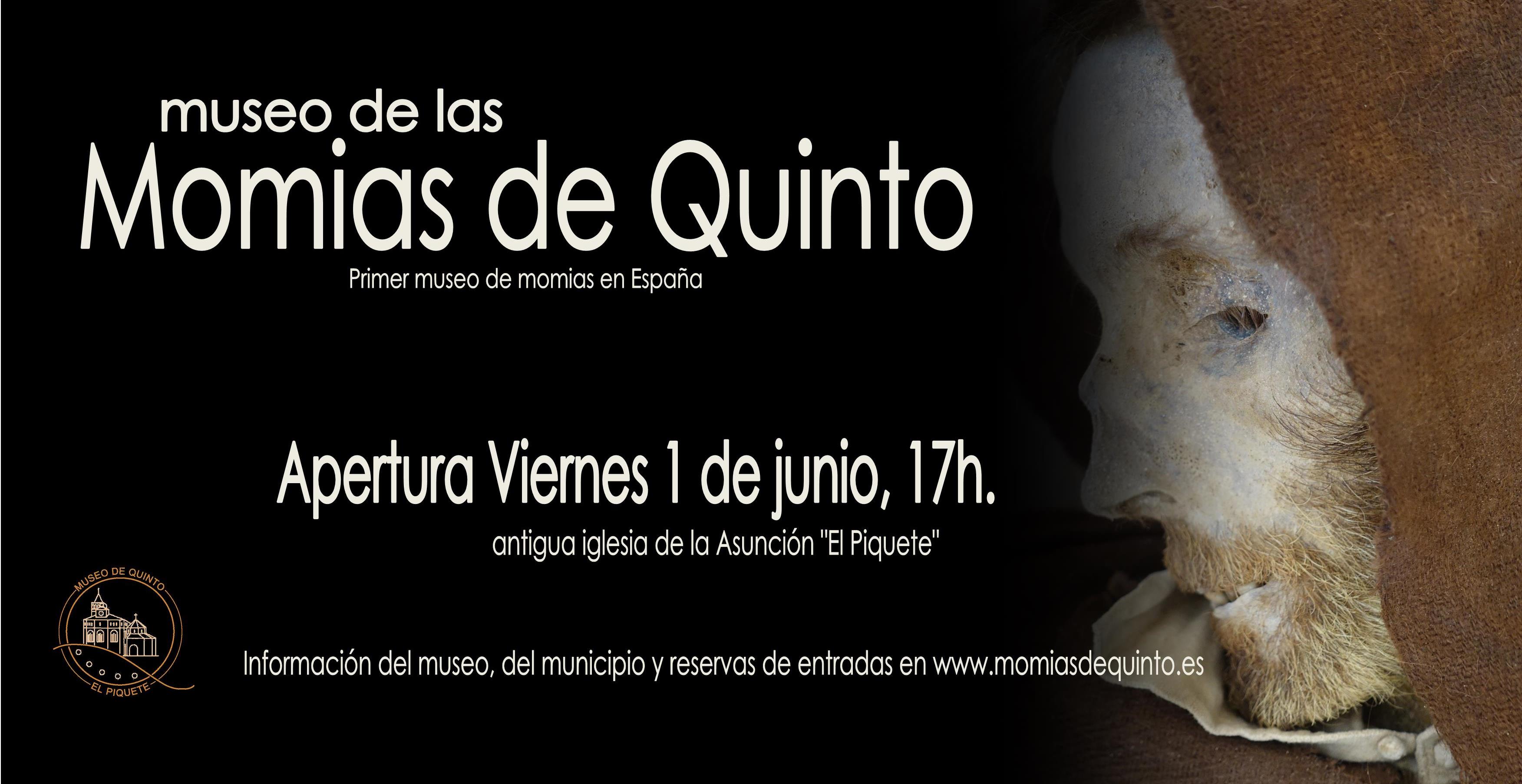El museo de las Momias de Quinto abre el 1 de junio