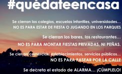 Estado de alarma | Quédate en casa