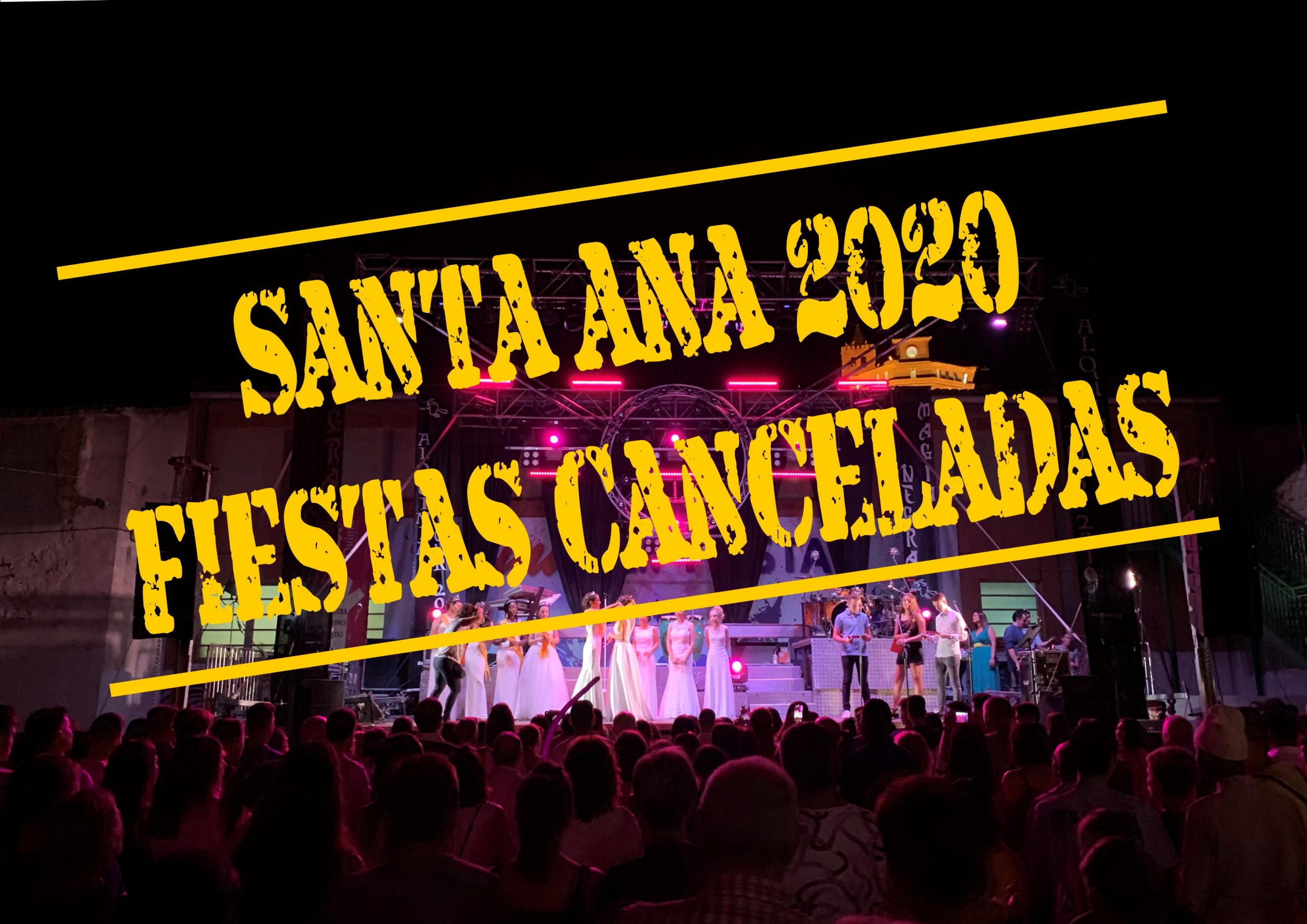 Quinto cancela las fiestas de Santa Ana 2020