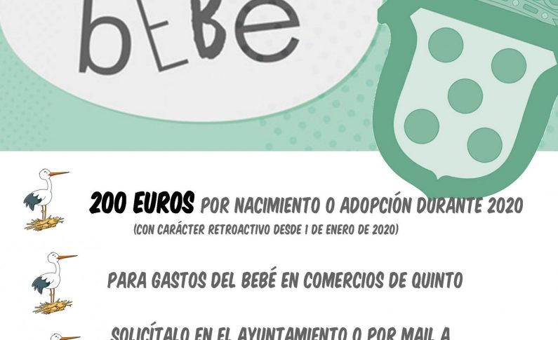 Subvención Cheque Bebé 2020