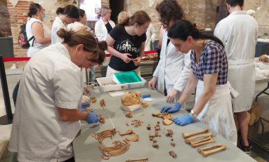Los restos óseos y momificados de Quinto, objeto de estudio del Curso Extraordinario de antropología