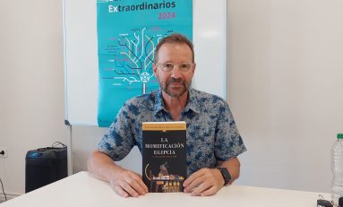 Jesús Herrerín presenta su libro “La momificación egipcia” en Quinto