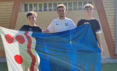 Pablo Lierta, jugador del equipo ganador de la Europa League de la Donosti Cup 