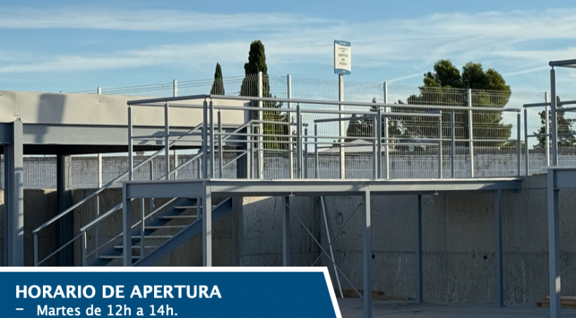 Quinto mejora la recogida de residuos con la puesta en marcha del Punto Limpio