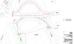 A licitación las obras de reurbanización del nudo de acceso al Bolar